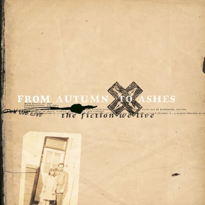 From Autumn To Ashes - The Fiction We Live (Vagrant Records, 538675031) · LP · Half Yellow/Half Brown · Reissue