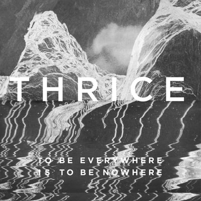 Thrice - To Be Everywhere Is To Be Nowhere (Vagrant, VR4390) · LP · Blue With Rainbow Spatter · Record Store Day, Limited Edition, Reissue, Repress