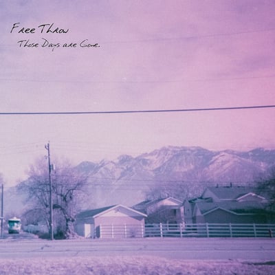 Free Throw - Those Days Are Gone (Wax Bodega, Wax-020) · LP