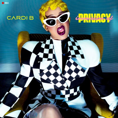 Cardi B - Invasion of Privacy (Atlantic, 075678826173) · 2xLP · Clear [Crystal] · Media M · Limited Edition
