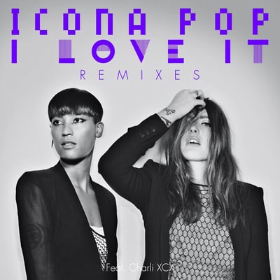 Icona Pop Feat. Charli XCX - I Love It (Atlantic, 1-728310) · 12" · Glow In The Dark · M/M · Record Store Day, Reissue