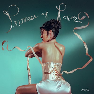 Marina - Princess Of Power (Deluxe) (Queenie Records, 4099964219890) · 2xLP · Clear With Purple Liquid Fill / Purple Splatter · Media M · Deluxe Edition