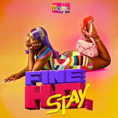 Flo Milli - Fine Ho, Stay (RCA, 19802-90652-1) · LP · Lavender · M/M · Limited Edition