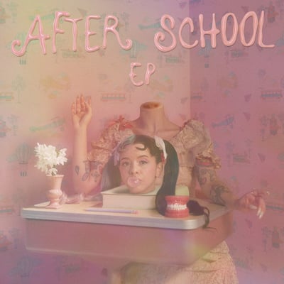 Melanie Martinez - After School EP (Atlantic, 91723700) · 12" · Clear w/ Silver Splatter · Limited Edition