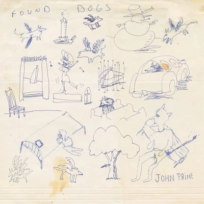 John Prine - Found Dogs (Oh Boy) · LP · Brown · Record Store Day · 2026 RSD