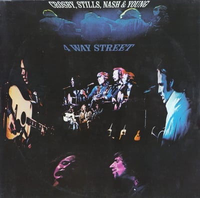 Crosby, Stills, Nash & Young - 4 Way Street (Atlantic, SD 2-902) · 2xLP