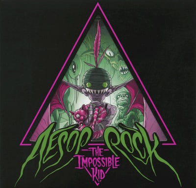 Aesop Rock - The Impossible Kid (Rhymesayers) · 2xLP · Green/Pink