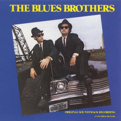 The Blues Brothers - The Blues Brothers (Original Soundtrack Recording) (Atlantic, RCV1 16017) · LP · Blue · M/M · Limited Edition, Reissue