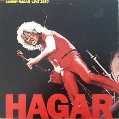 Sammy Hagar - Live 1980 (Capitol Records, SK-12299) · LP · G/G
