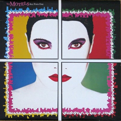 The Motels - All Four One (Capitol Records, ST-12177) · LP · G+/G · Reissue