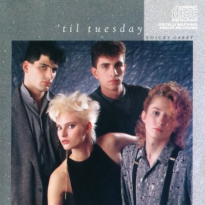'Til Tuesday - Voices Carry (Epic, 34-04795) · 7" · G+/G+