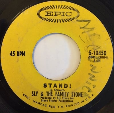 Sly & The Family Stone - Stand! (Epic, BN 26456) · LP · Santa Maria Pressing, Unipak · VG+/VG+