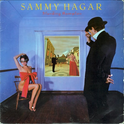 Sammy Hagar - Standing Hampton (Geffen Records, GHS 2006) · LP · G/G