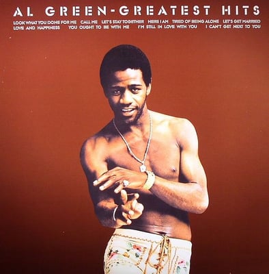 Al Green - Greatest Hits (Hi Records, FPH1135-1) · LP · Green Limeade · Limited Edition, Reissue