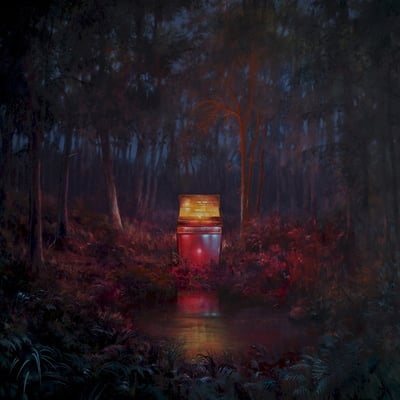 Lord Huron - The Cosmic Selector Vol. 1 (Mercury Records, WP-0133) · 2xLP · Glow In The Dark Splatter · NM/NM · Limited Edition