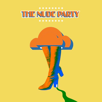 The Nude Party - The Nude Party (New West Records, NW5238) · LP · Orange Opaque