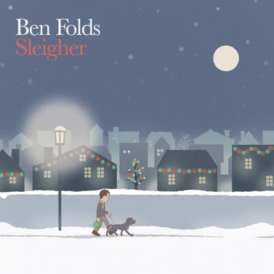 Ben Folds - Sleigher (New West Records, NW5862) · LP · Clear [Coke Bottle Clear] · Limited Edition