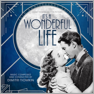 Dimitri Tiomkin - It’s A Wonderful Life (Music From The Motion Picture) (Real Gone Music, RGM-2017) · LP · Burgundy [Zuzu's Petals] · M/M · Limited Edition