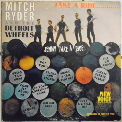 Mitch Ryder & The Detroit Wheels - Take A Ride... (Sundazed Music, LP 5086) · LP · Gold · M/M · Reissue