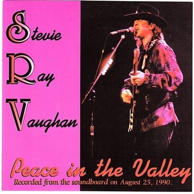 Stevie Ray Vaughan - Peace In The Valley (Yellow Dog Records, YDLP 001) · LP · Purple · NM/NM · Limited Edition, Reissue