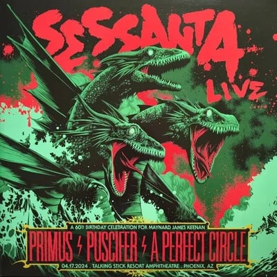 Primus, Puscifer & A Perfect Circle - Sessanta Live