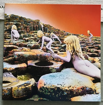 Led Zeppelin - Houses Of The Holy (Atlantic, R1-535344) · LP · 180g, Gatefold · NM/NM · Reissue, Remastered