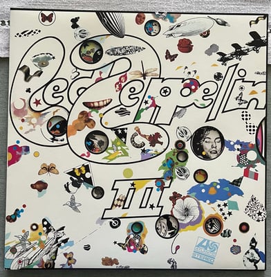 Led Zeppelin - Led Zeppelin III (Atlantic, R1-535341) · LP · 180 Gram, Schallplattenfabrik Pallas GmbH press · NM/NM · Reissue, Remastered