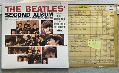 The Beatles - The Beatles' Second Album (Capitol Records, T 2080) · LP · RCA Indianapolis Pressing · NM/VG+