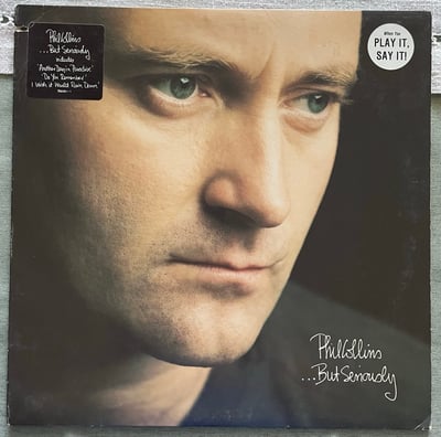 Phil Collins - ...But Seriously (Atlantic, 82050-1) · LP · Specialty Pressing · VG+/VG