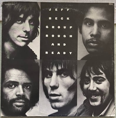 Jeff Beck Group - Rough And Ready (Epic, KE 30973) · LP · Santa Maria Pressing · VG+/VG · Reissue