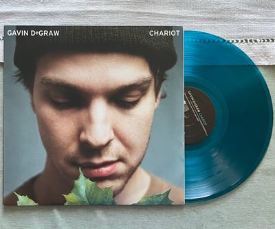 Gavin DeGraw - Chariot (J Records, RGM-1141) · LP · Teal · NM/VG · Reissue