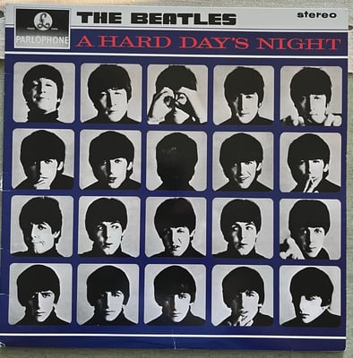 The Beatles - A Hard Day's Night (Parlophone, PCS 3058) · LP · 180g · NM/VG+ · Reissue, Remastered