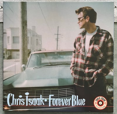 Chris Isaak - Forever Blue (Sun, none) · LP · Gatefold · NM/NM · Reissue