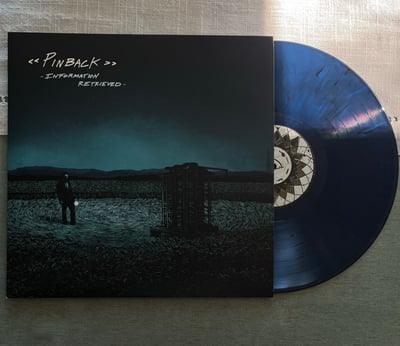 Pinback - Information Retrieved (Temporary Residence Limited, TRR179 LP) · LP · Dark Blue · NM/NM · Limited Edition, Reissue