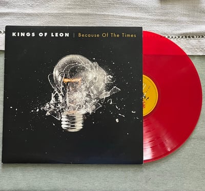 Kings Of Leon - Because Of The Times (The Control Group, CGO041) · LP · Red · NM/NM · Limited Edition