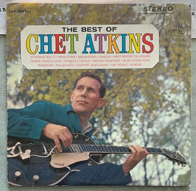 Chet Atkins - The Best Of Chet Atkins (RCA Victor, LSP-2887(e)) · LP · Hollywood Pressing · VG+/VG