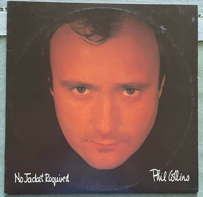 Phil Collins - No Jacket Required (WEA, 251 699-1) · LP · Teldec Pressing · VG+/VG