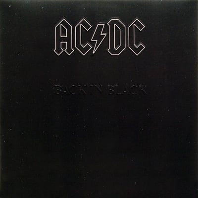 AC/DC - Back In Black (Columbia, E 80207) · LP