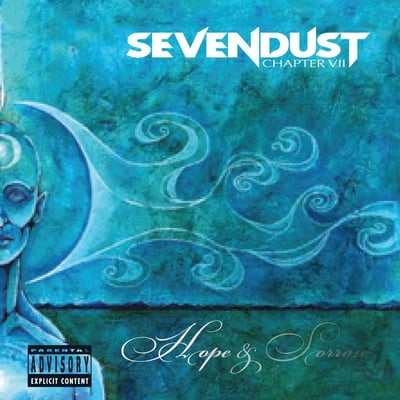 Sevendust - Chapter VII: Hope And Sorrow (Rise Records, RISE 397-1) · 2xLP · Cyan & Electric Blue · Limited Edition