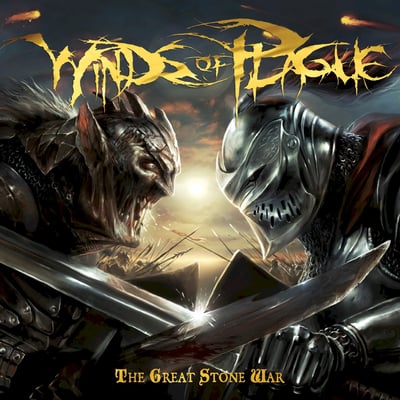 Winds Of Plague - The Great Stone War (Transcending Records, TR094V) · LP · Yellow w/ Black Splatter