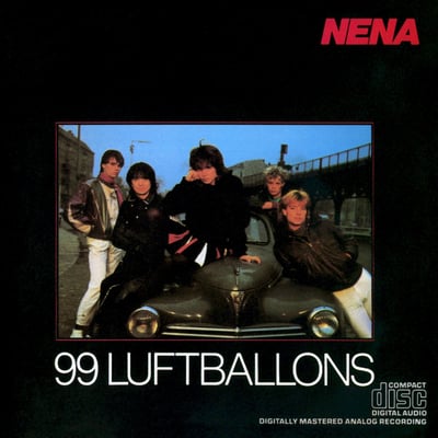 Nena - 99 Luftballons (Epic, FE 39294) · LP · Pitman Pressing · Reissue