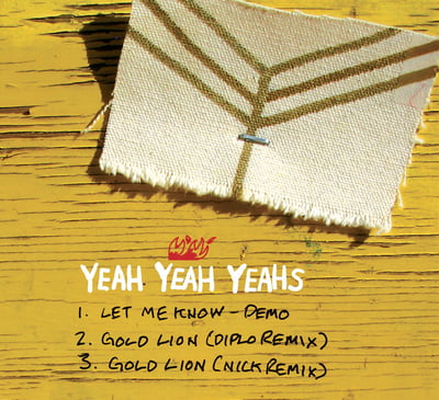 Yeah Yeah Yeahs - Gold Lion (Interscope Records, INTR-11722-7) · 7" · Picture Disc, Promo