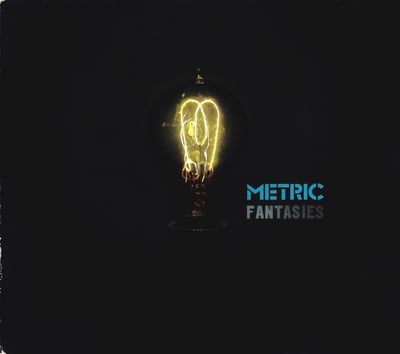 Metric - Fantasies (Metric Music International, Q1 00871) · LP · Milky Clear With Black Splatter · Limited Edition, Reissue
