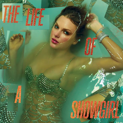 Taylor Swift - The Life Of A Showgirl (Republic Records, 00602478225260.2) · LP · Orange Translucent With Gold Glitter [Portofino Orange Glitter], Sweat And Vanilla Perfume Edition
