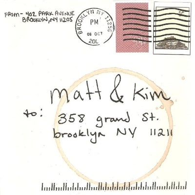 Matt & Kim - To/From (Team Science! Records, TSR 018) · 10" · Limited Edition