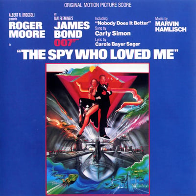 Marvin Hamlisch - The Spy Who Loved Me (Original Motion Picture Score) (United Artists Records, UA-LA774-H) · LP