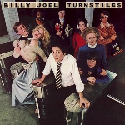 Billy Joel - Turnstiles (Columbia, PC 33848) · LP · Terre Haute Press · Reissue