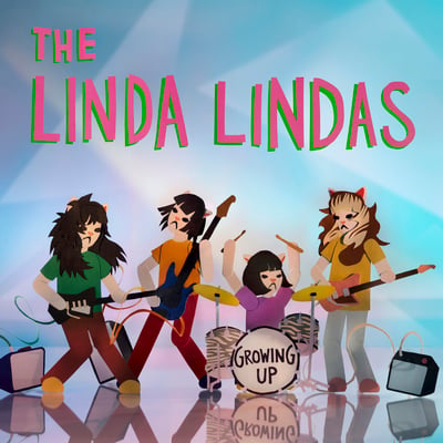 The Linda Lindas - Growing Up (Epitaph, 87875-1) · LP · Opaque Frosted Blue · Limited Edition