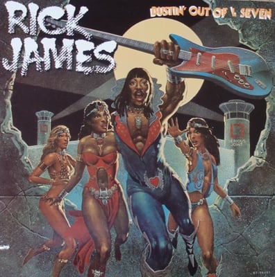 Rick James - Bustin' Out Of L Seven (Gordy, G7-984R1) · LP