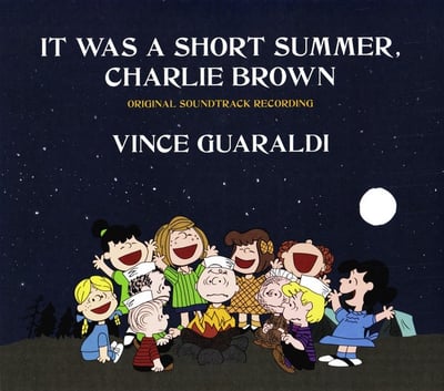Vince Guaraldi - It Was A Short Summer, Charlie Brown (Original Soundtrack Recording) (Lee Mendelson Film Productions, LM24SS01) · LP · Green [Camp Green] · Record Store Day, Limited Edition